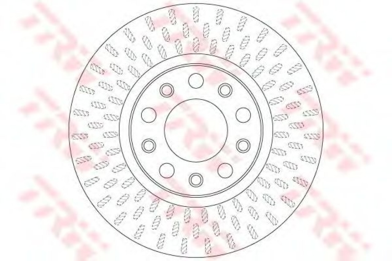 Disc frana ALFA ROMEO GIULIETTA (940) (2010 - 2016) TRW DF6450 piesa NOUA