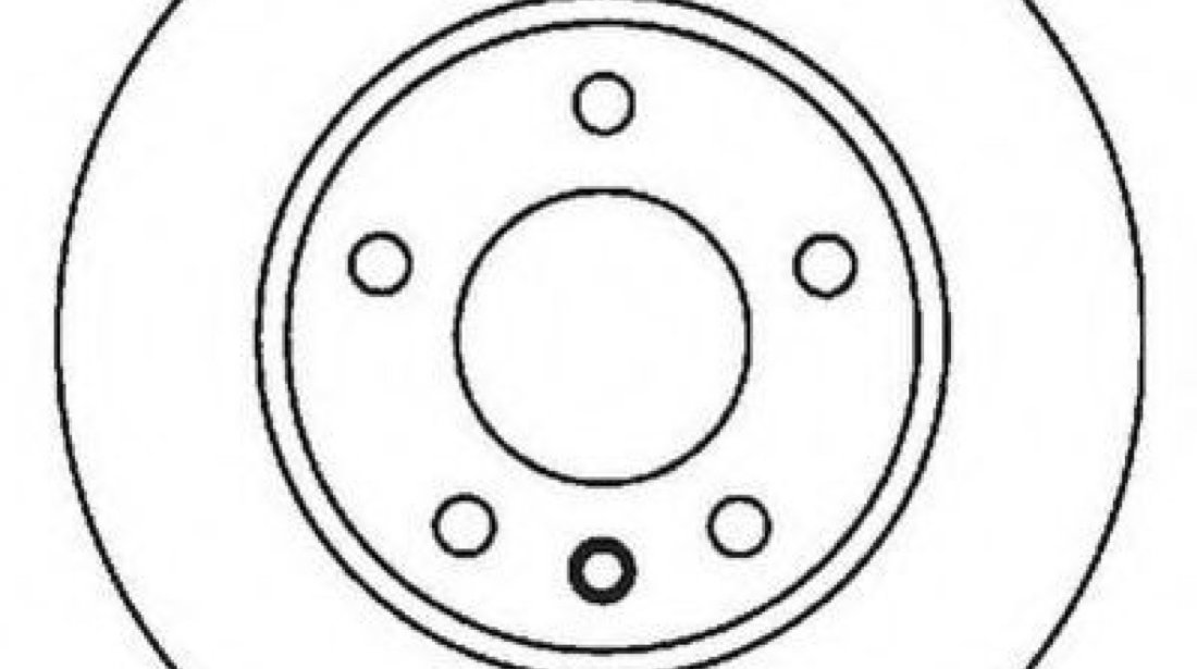 Disc frana AUDI A2 (8Z0) (2000 - 2005) JURID 562053JC piesa NOUA