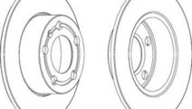 Disc frana AUDI A3 (8L1) (1996 - 2003) FERODO DDF9...