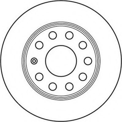 Disc frana AUDI A3 (8P1) (2003 - 2012) JURID 562236JC piesa NOUA