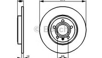 Disc frana AUDI A4 (8EC, B7) (2004 - 2008) BOSCH 0...