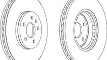 Disc frana AUDI A4 (8K2, B8) (2007 - 2015) FERODO ...