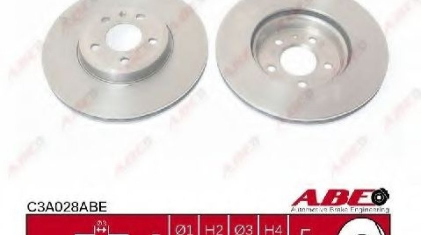 Disc frana AUDI A4 (8W2, B9) (2015 - 2016) ABE C3A028ABE piesa NOUA