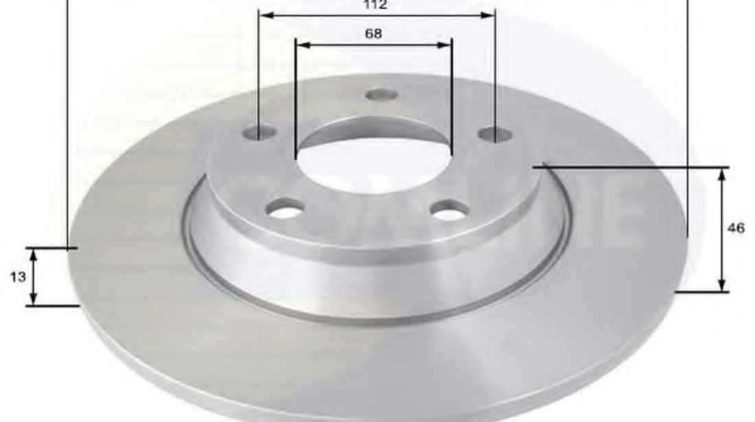 Disc frana AUDI A4 Avant (8D5, B5) (1994 - 2001) COMLINE ADC1422 piesa NOUA