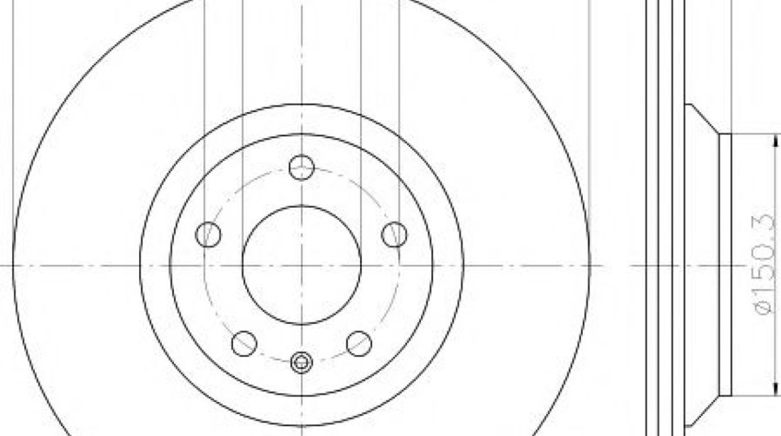 Disc frana AUDI A6 (4F2, C6) (2004 - 2011) TEXTAR 92132603 piesa NOUA