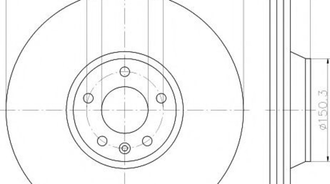 Disc frana AUDI A6 Avant (4F5, C6) (2005 - 2011) TEXTAR 92132405 piesa NOUA