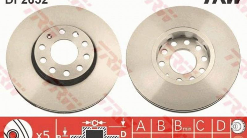 Disc frana Audi AUDI 100 Avant (4A, C4) 1990-1994 #2 08352