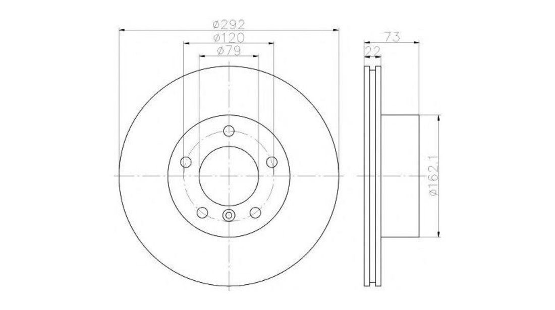 Disc frana BMW BMW 1 cupe (E82) 2007-2016 #2 0986479214