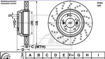 Disc frana BMW Seria 1 Cupe (E82) (2007 - 2013) AT...