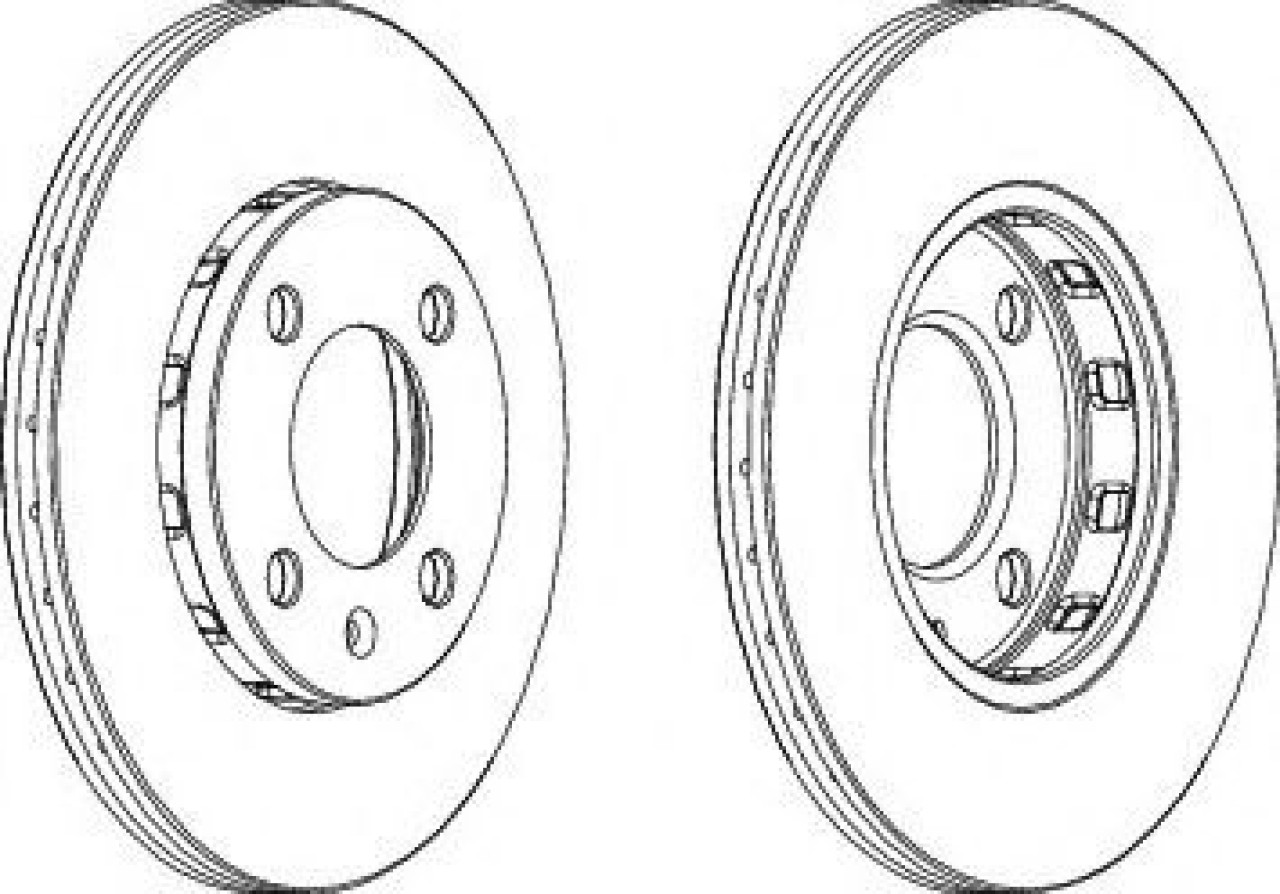 Disc frana BMW Seria 1 Cupe (E82) (2007 - 2013) FERODO DDF812C piesa NOUA