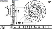 Disc frana BMW Seria 3 Cabriolet (E46) (2000 - 200...