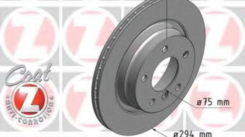 Disc frana BMW Seria 3 Cabriolet (E46) (2000 - 2007) ZIMMERMANN 150.1289.20 piesa NOUA