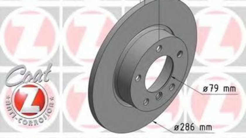 Disc frana BMW Seria 3 Cupe (E36) (1992 - 1999) ZIMMERMANN 150.1268.20 piesa NOUA