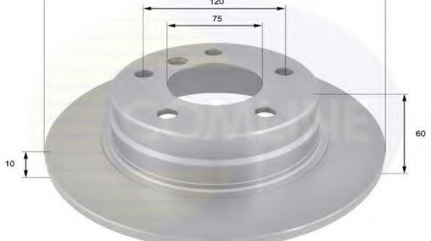 Disc frana BMW Seria 3 Cupe (E46) (1999 - 2006) COMLINE ADC1706 piesa NOUA