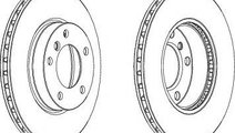 Disc frana BMW Seria 3 (E36) (1990 - 1998) FERODO ...