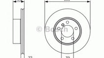 Disc frana BMW Seria 3 (F30, F35, F80) (2011 - 201...