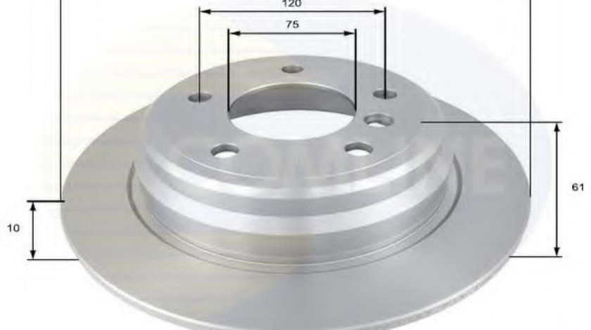 Disc frana BMW Seria 5 (E39) (1995 - 2003) COMLINE ADC1724 piesa NOUA