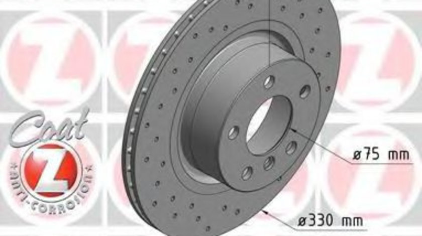 Disc frana BMW X4 (F26) (2014 - 2016) ZIMMERMANN 150.3495.52 piesa NOUA