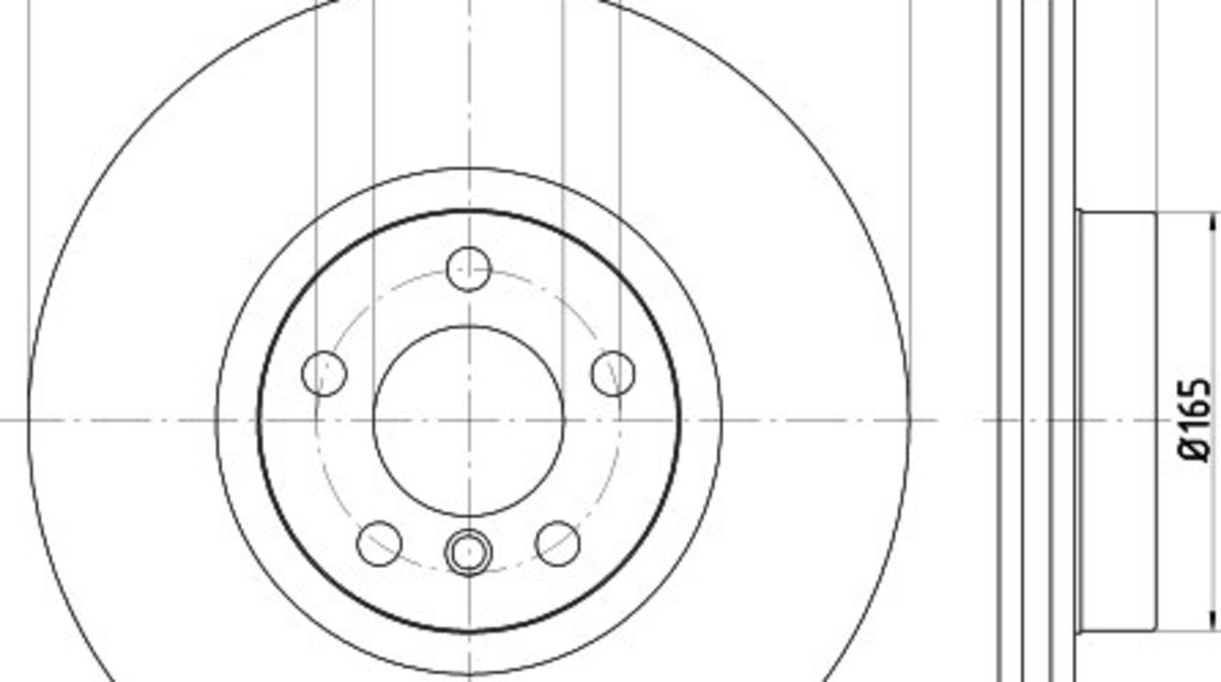 Disc frana BMW X6 (E71, E72) (2008 - 2014) KRIEGER 0950004120 piesa NOUA