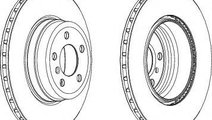 Disc frana BMW X6 (F16, F86) (2014 - 2016) FERODO ...