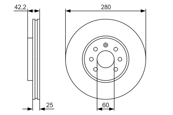 Disc Frana Bosch Holden 0 986 479 S55