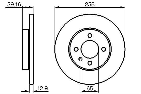 Disc Frana Bosch Vw 0 986 478 329