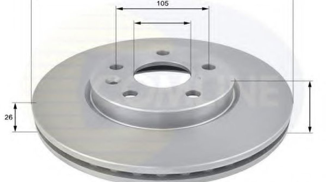 Disc frana CHEVROLET CRUZE (J300) (2009 - 2016) COMLINE ADC1151V piesa NOUA