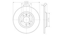 Disc frana Citroen C5 III Break (TD_) 2008-2016 #3...