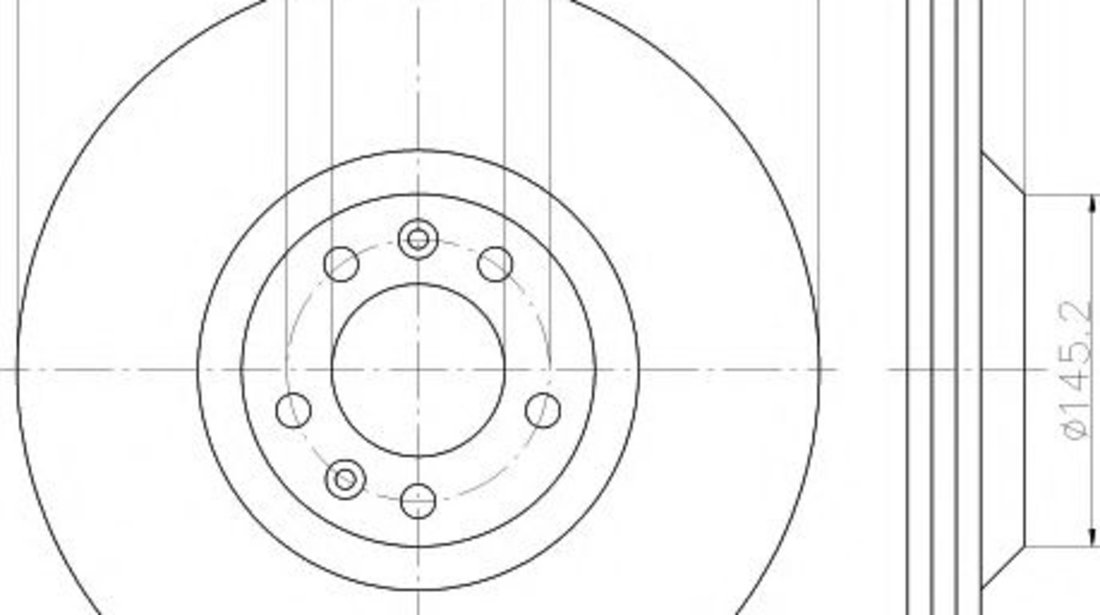 Disc frana CITROEN C5 III Break (TD) (2008 - 2016) TEXTAR 92129503 piesa NOUA