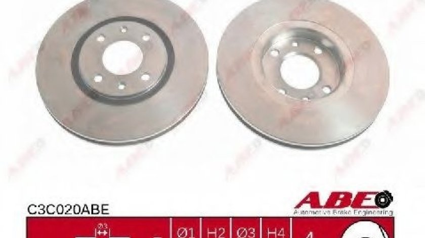 Disc frana CITROEN XANTIA Estate (X2) (1998 - 2003) ABE C3C020ABE piesa NOUA