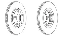 Disc frana DACIA DUSTER (2010 - 2016) OE 402060010...