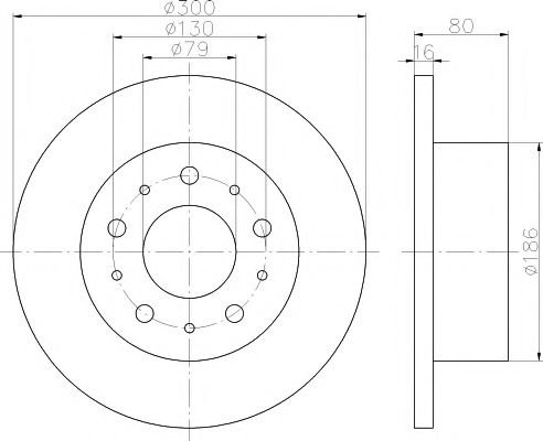 Disc frana FIAT DUCATO bus (250, 290) (2006 - 2016) TEXTAR 92157600 piesa NOUA