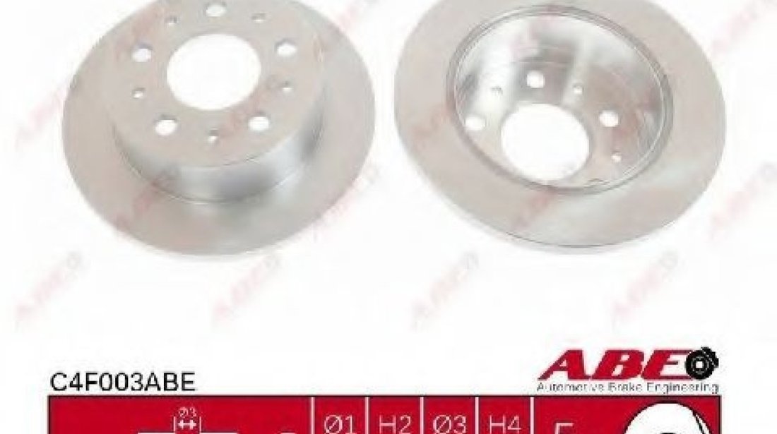 Disc frana FIAT DUCATO platou / sasiu (230) (1994 - 2002) ABE C4F003ABE piesa NOUA