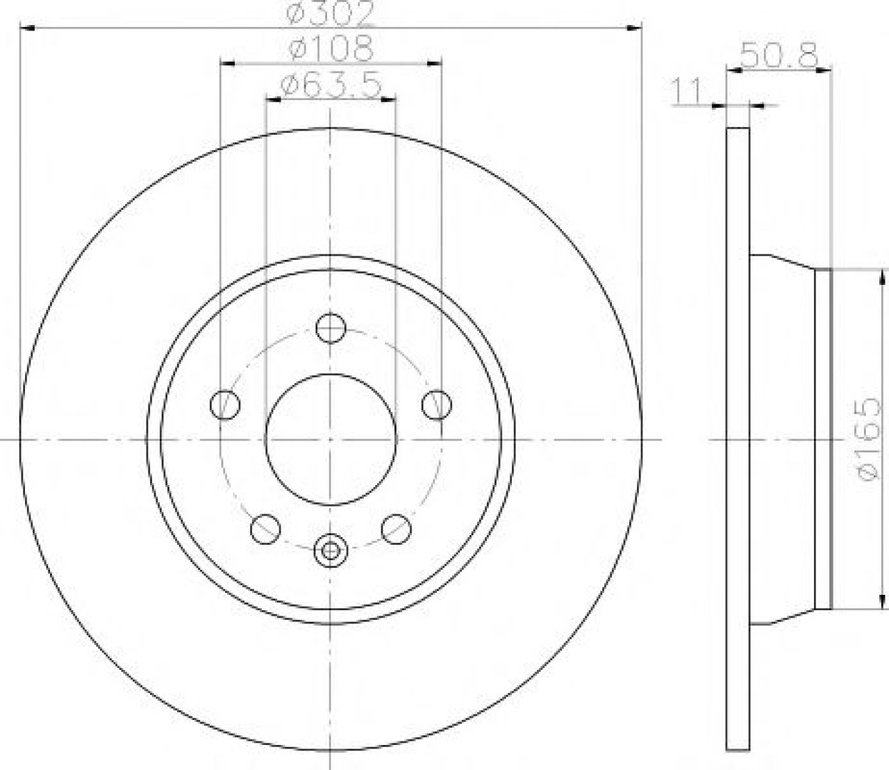 Disc frana FORD MONDEO IV (BA7) (2007 - 2016) TEXTAR 92159303 piesa NOUA