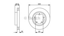 Disc frana Ford TRANSIT bus 2006-2016 #3 098647939...