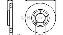 Disc frana FORD TRANSIT bus (E) (1994 - 2000) BOSC...