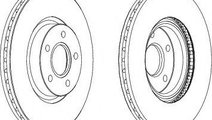 Disc frana FORD TRANSIT CONNECT caroserie (2013 - ...