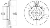 Disc frana HONDA ACCORD VI (CG, CK) (1997 - 2003) ...