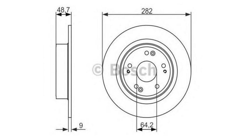 Disc frana Honda ACCORD VIII (CU) 2008-2016 #3 08B27110