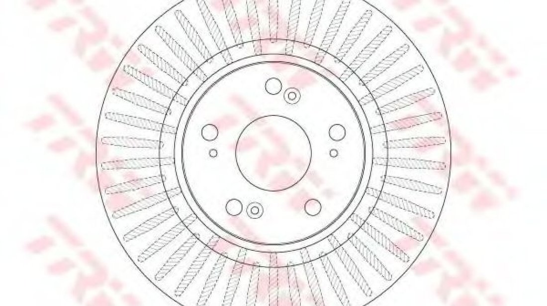 Disc frana HONDA ACCORD VIII (CU) (2008 - 2016) TRW DF6432S piesa NOUA