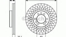 Disc frana IVECO DAILY III caroserie inchisa/combi...