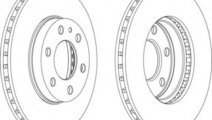 Disc frana IVECO DAILY IV bus (2006 - 2011) JURID ...