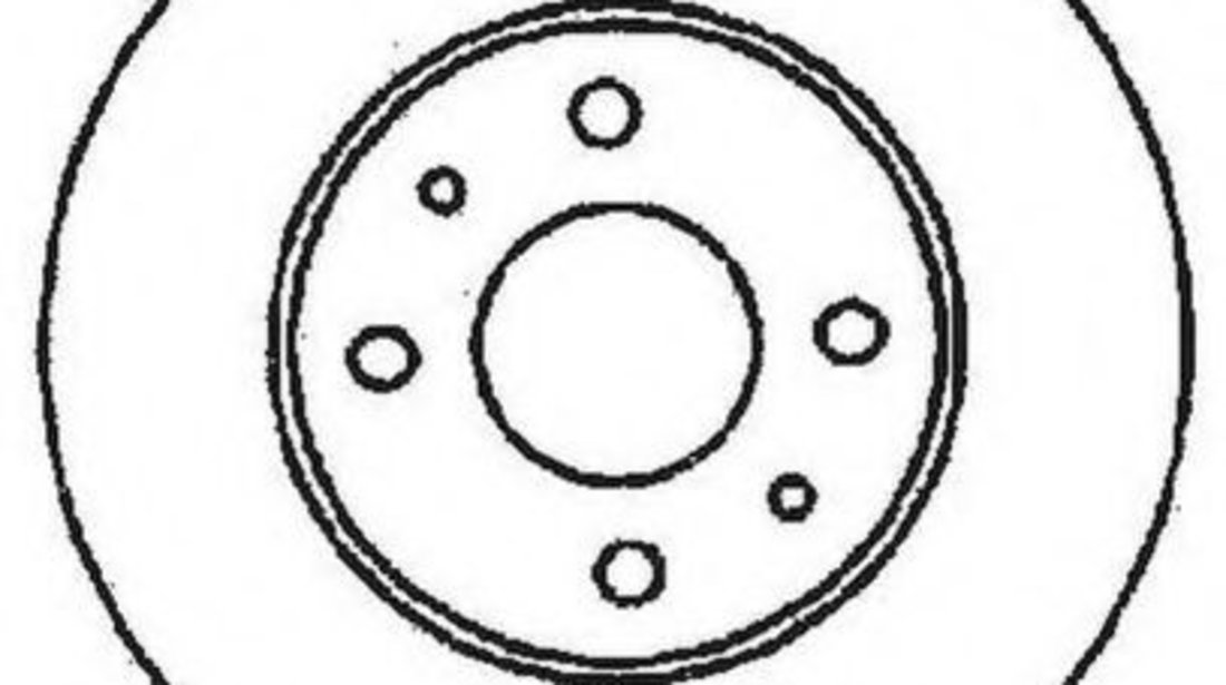 Disc frana LANCIA MUSA (350) (2004 - 2012) JURID 561380JC piesa NOUA