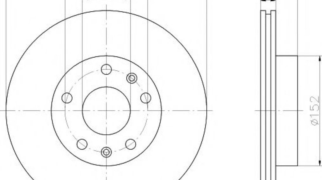 Disc frana LAND ROVER FREELANDER (LN) (1998 - 2006) TEXTAR 92115703 piesa NOUA