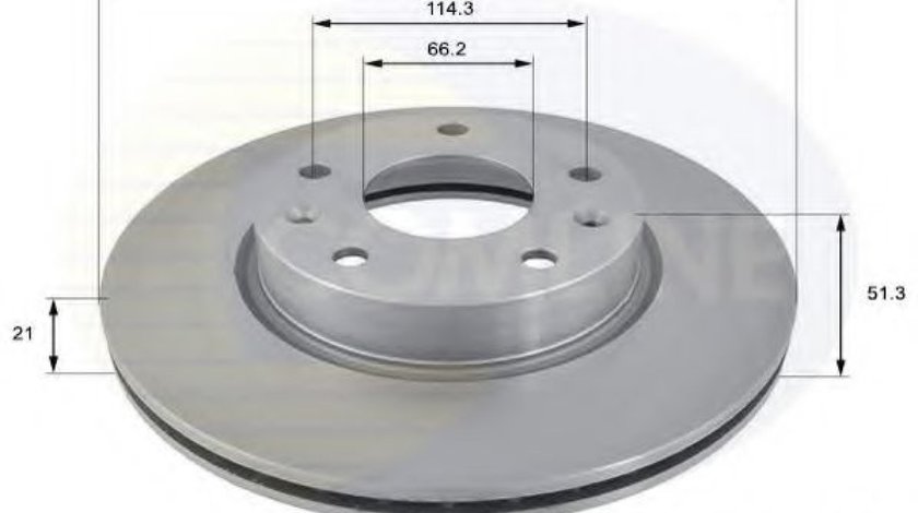 Disc frana LAND ROVER FREELANDER Soft Top (LN) (1998 - 2006) COMLINE ADC1309V piesa NOUA