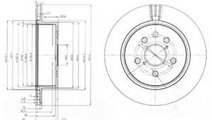 Disc frana LEXUS GS (GRS19, UZS19, URS19, GWS19) (...