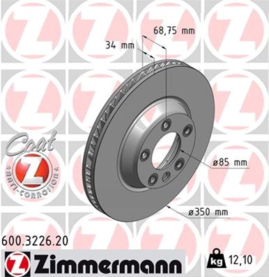 Disc Frana Livrabil 1 Buc Pret/buc Zimmermann Vag 600.3226.20