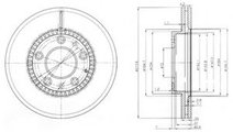 Disc frana MAZDA 6 Hatchback (GG) (2002 - 2008) DE...