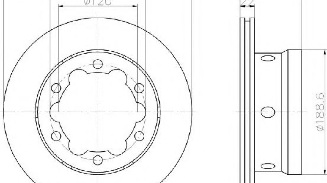 Disc frana MERCEDES SPRINTER 4-t caroserie (904) (1996 - 2006) TEXTAR 92089803 piesa NOUA