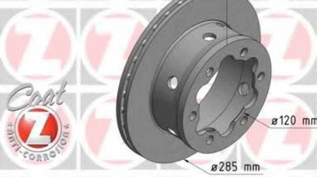 Disc frana MERCEDES SPRINTER 4-t platou / sasiu (904) (1996 - 2006) ZIMMERMANN 400.3605.20 piesa NOUA